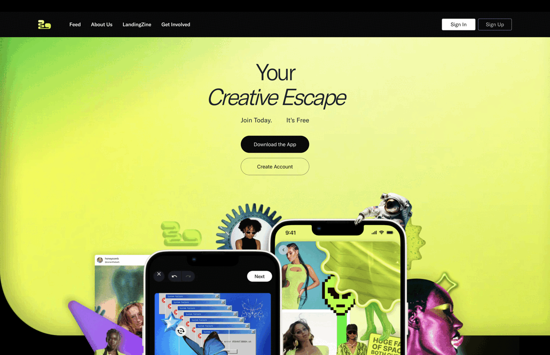 TheLanding Social Platform